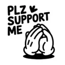 Plz Support Me logo